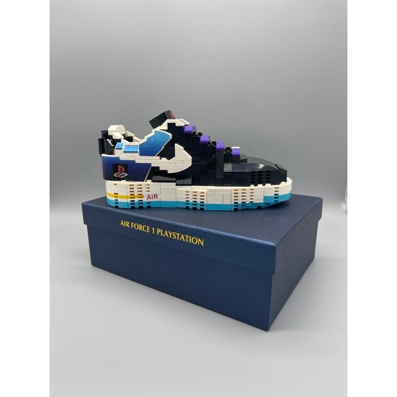 Nike Air Force 1 ‘PlayStation’ Kick Brick Set - Picture 1 of 4